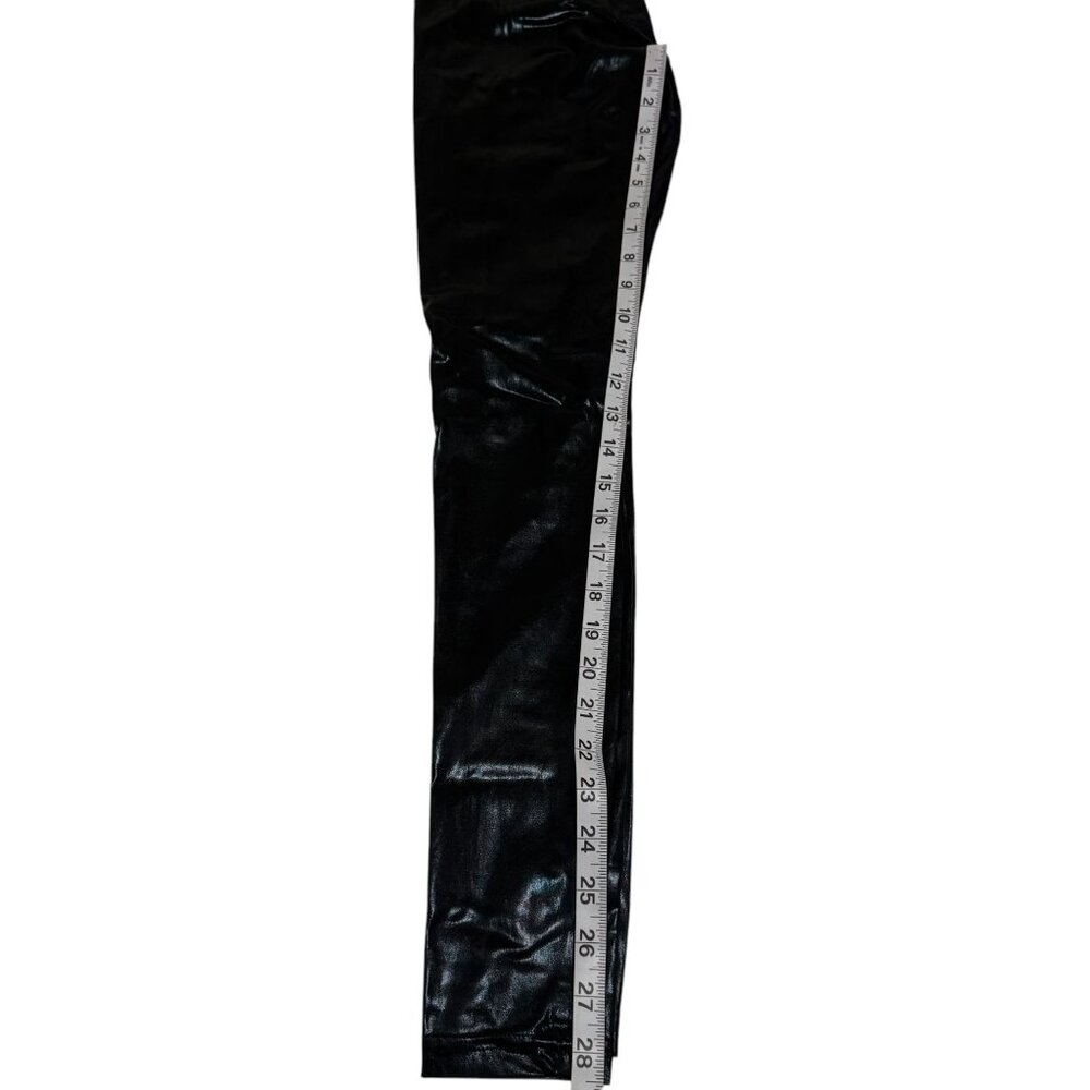 NWT! Hue Women's Glossy Black Leggings Size XS - Picture 7 of 12